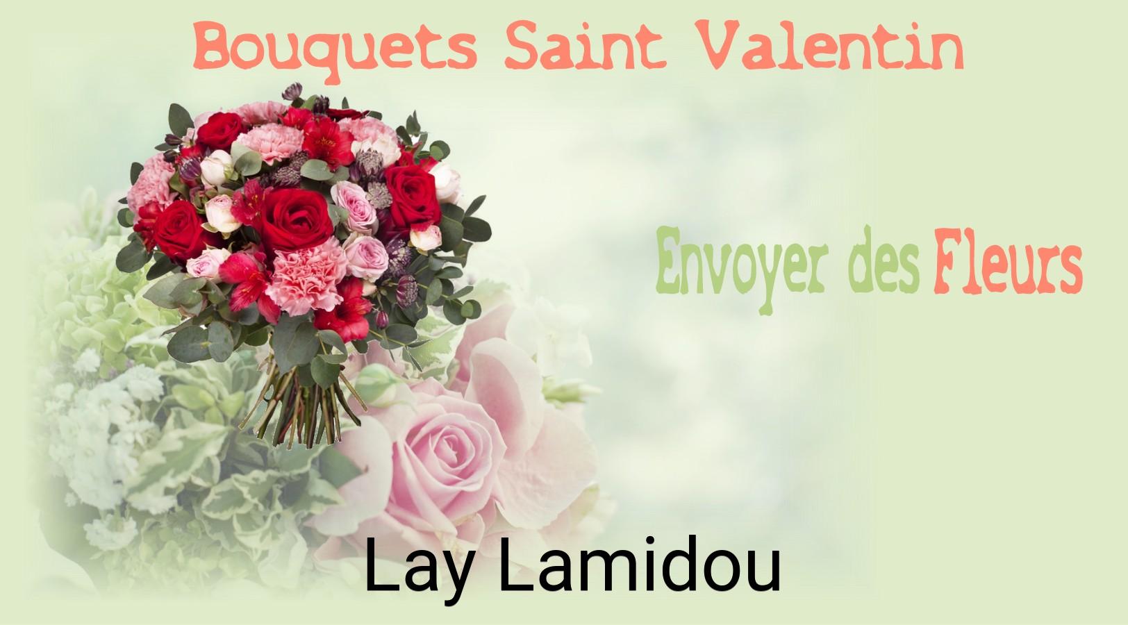 Roses de Saint-Valentin livrées à Lay-Lamidou